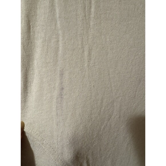 NEW free people beach maxi dress Small Long Sleeve Cream Ivory Boho Cali y2k - Picture 14 of 16